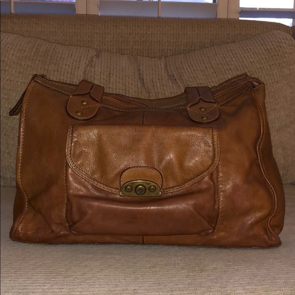 Fossil Handbags - Fossil Leather Satchel